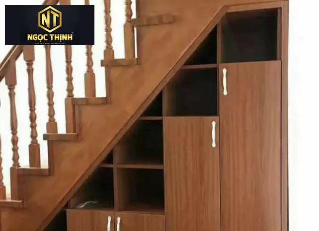 Xưởng Nội Thất Ngọc Thịnh Long Thành - Các mẫu tủ gầm cầu thang đẹp với giá hợp lý và thiết kế sáng tạo giúp tận dụng không gian và nâng cao thẩm mỹ